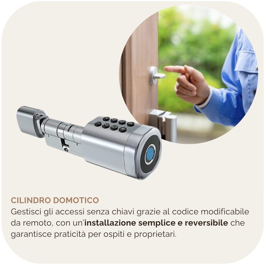 Domotica per Case Vacanze e Affitti Brevi